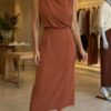 VESTIDO ALFAIATARIA MIDI - Thumbnail Image 3